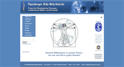 Desktop Screenshot of physiotherapie-welte.de